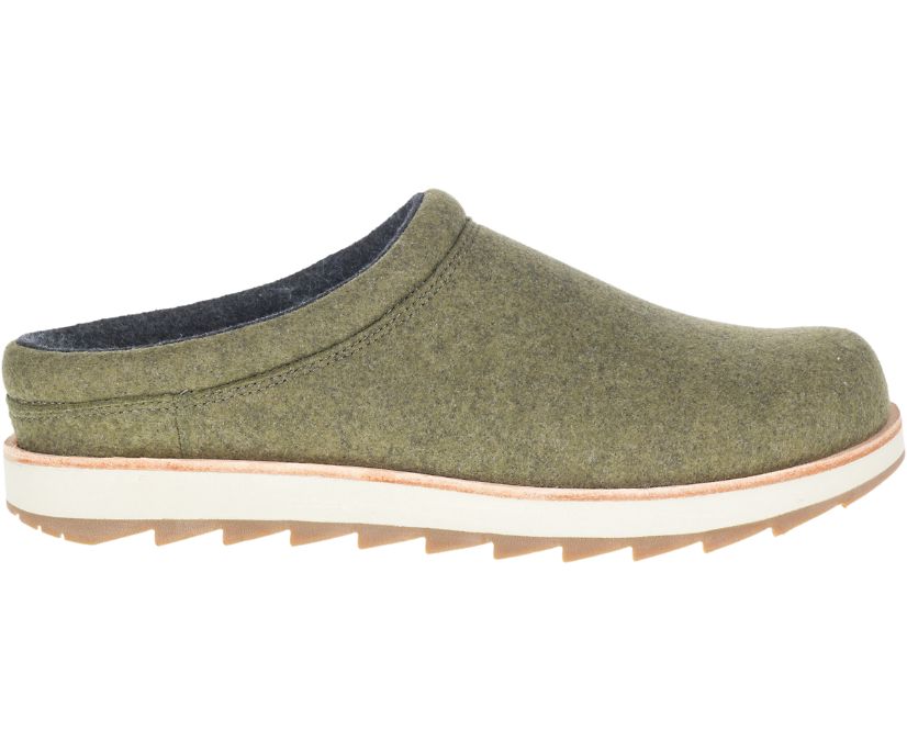 Buty Merrell Juno Clog Wool - Slip Ons Męskie Merrell - Oliwkowe [XZSLY-8726]